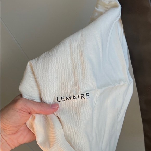 Lemaire Small Brown Leather Croissant Bag - Picture 8 of 11